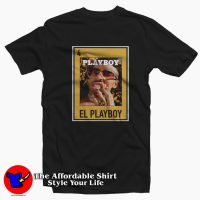 Bad Bunny El Playboy Loteria Vintage Unisex T-shirt