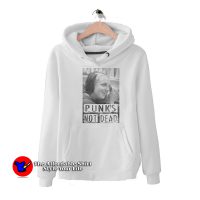 Britney Spears Shaved Head Punks Not Dead Hoodie