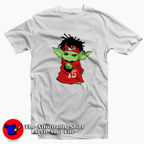 Funny Baby Yoda 15 Kansas City Chiefs T Shirt 500x500 Funny Baby Yoda 15 Kansas City Chiefs Unisex T shirt On Sale