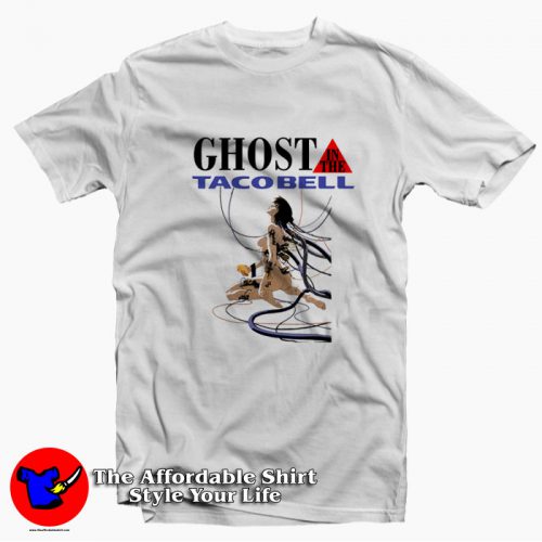 Ghost In The Shell Ghost In The Taco Bell Unisex T Shirt 500x500 Ghost In The Shell Ghost In The Taco Bell Unisex T shirt On Sale