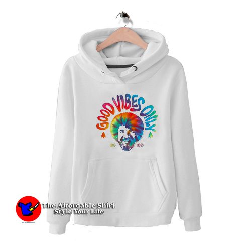 Good Vibes Only Bob Ross Vintage Unisex Hoodie 500x500 Good Vibes Only Bob Ross Vintage Unisex Hoodie On Sale