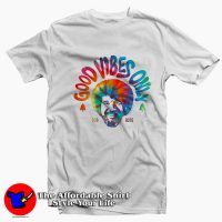 Good Vibes Only Bob Ross Vintage Unisex T-shirt