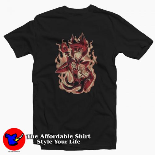 Hazbin Hotel Hellish Grasp Cartoon Unisex T Shirt 500x500 Hazbin Hotel Hellish Grasp Cartoon Unisex T shirt On Sale