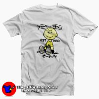 Japan Peanuts Charlie Brown Vintage Unisex Tshirt