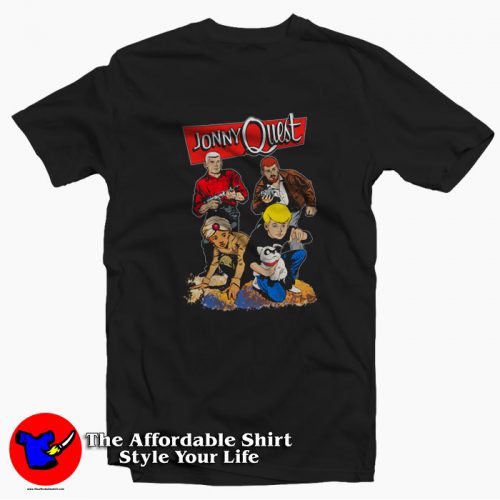 Jonny Quest Hanna Barbera Cartoon Retro Unisex T Shirt 500x500 Jonny Quest Hanna Barbera Cartoon Retro Unisex T shirt On Sale