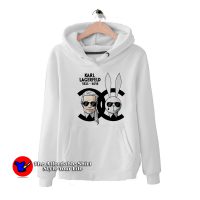 Karl Lagerfeld And Rabbit Chanel Unisex Hoodie