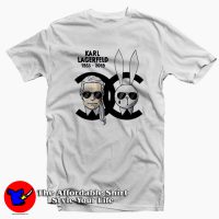 Karl Lagerfeld And Rabbit Chanel Unisex T-shirt