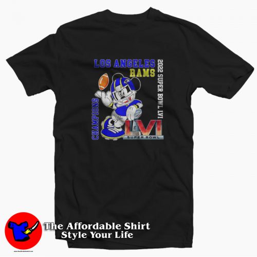 Los Angeles Champion Super Bowl LVI T Shirt 500x500 Los Angeles Champion Super Bowl LVI T shirt On Sale