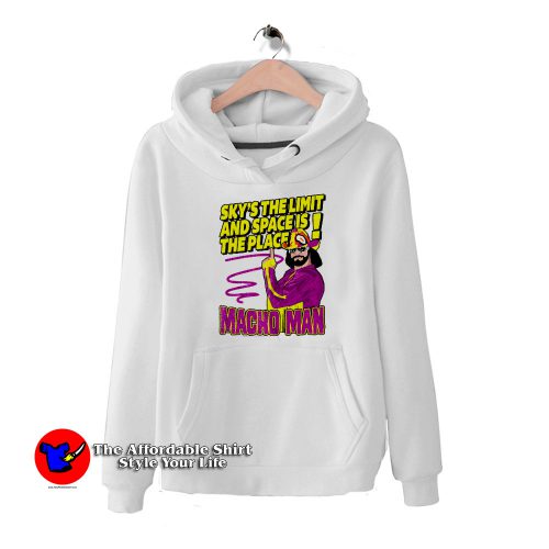 Macho Man Randy Savage Skys The Limit Hoodie 500x500 Macho Man Randy Savage Sky's The Limit Hoodie On Sale