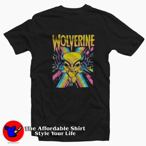 Marvel X Men Pop Wolverine Retro Unisex T Shirt 500x500 Marvel X Men Pop Wolverine Retro Unisex T shirt On Sale