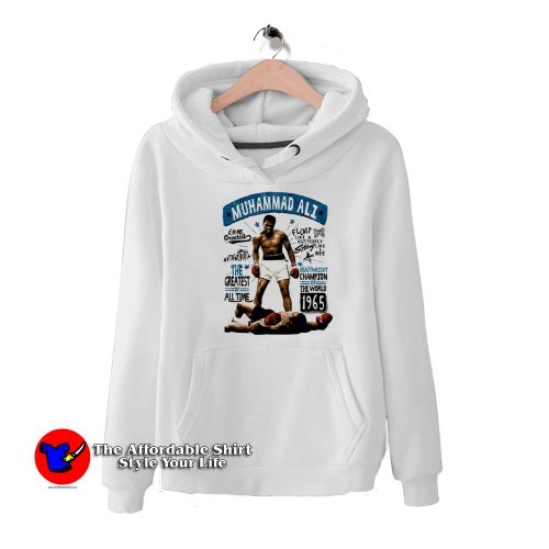 Muhammad Ali Famous Quotes Unisex Hoodie 500x500 Muhammad Ali Famous Quotes Unisex Hoodie On Sale