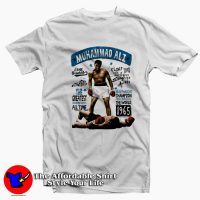 Muhammad Ali Famous Quotes Unisex T-shirt