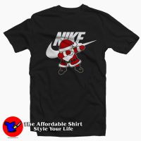 Nike Christmas Santa Claus Dabbing Unisex T-shirt