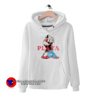 Popeye Playa Olive Oyl Cartoon Vintage Unisex Hoodie