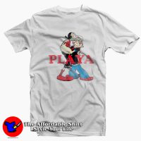 Popeye Playa Olive Oyl Cartoon Vintage Unisex T-shirt