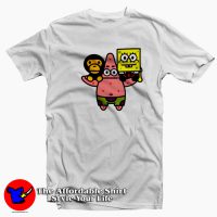 Rare Baby milo Bape x Spongebob Unisex T-shirt