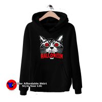 Satanic Cat Spooky Halloween Unisex Hoodie