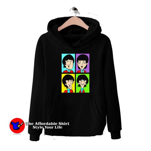 The Beatles Funny Cartoon Graphic Unisex Hoodie 500x500 The Beatles Funny Cartoon Graphic Unisex Hoodie On Sale