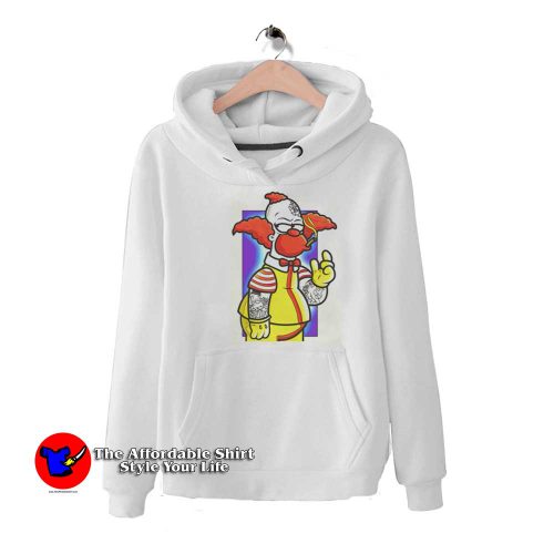 The Simpsons Krusty The Clown Graphic Unisex Hoodie 500x500 The Simpsons Krusty The Clown Graphic Unisex Hoodie On Sale