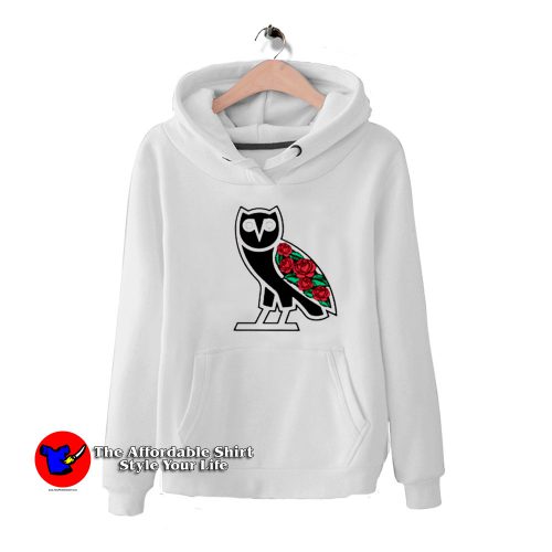 Very Own OVO Rose OG Owl Logo Unisex Hoodie 500x500 Very Own OVO Rose OG Owl Logo Unisex Hoodie On Sale