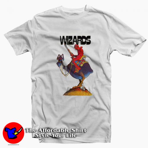 Wizards Bakshi Cartoon Anime Vintage Unisex T Shirt 500x500 Wizards Bakshi Cartoon Anime Vintage Unisex T shirt On Sale