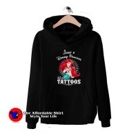 Ariel A Disney Princess With Tattoos Unisex Hoodie