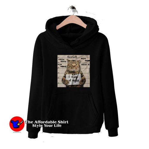 BTS Suga Meow Meow Min Yoongi I Rap At Night Hoodie 500x500 BTS Suga Meow Meow Min Yoongi I Rap At Night Hoodie On Sale