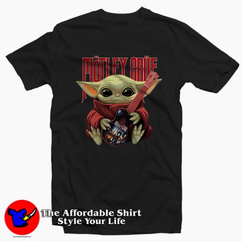 Baby Yoda hug Motley Crue Unisex T Shirt 500x500 Baby Yoda hug Motley Crue Unisex T shirt On Sale