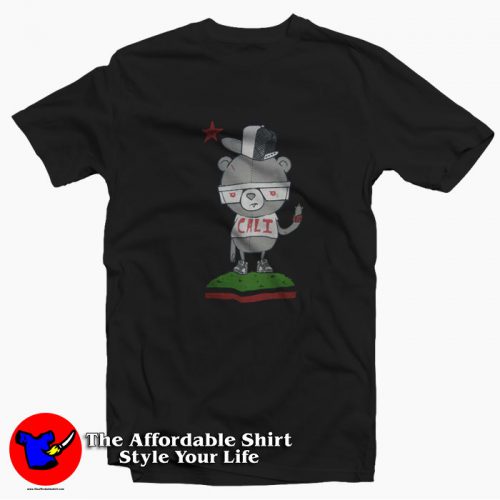 Eldon Cali California Teddy Bear Cute Unisex T Shirt 500x500 Eldon Cali California Teddy Bear Cute Unisex T shirt On Sale