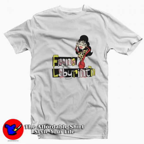 Fran Drescher The Nanny Fran Fine Frans Labyrinth T Shirt 500x500 Fran Drescher The Nanny Fran Fine Fran’s Labyrinth T shirt On Sale