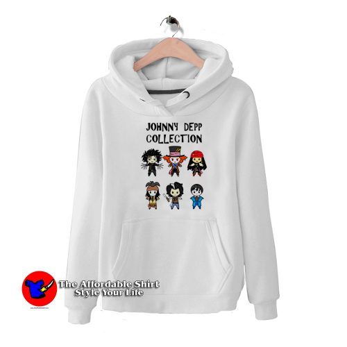 Funny Cartoon Mashup Johnny Depp Collection Hoodie 500x500 Funny Cartoon Mashup Johnny Depp Collection Hoodie On Sale