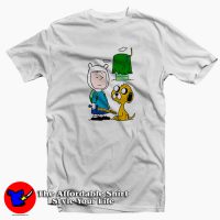 Funny Snoopy Peanuts Adventure Time Unisex T-shirt