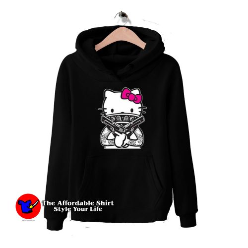 Gangster Hello Kitty Tattoo Funny Unisex Hoodie 500x500 Gangster Hello Kitty Tattoo Funny Unisex Hoodie On Sale