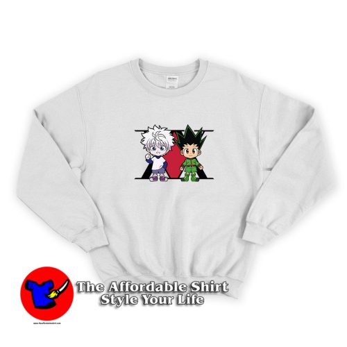 Hunter Gon And Killua Anime Unisex Sweatshirt 500x500 Hunter Gon And Killua Anime Unisex Sweatshirt On Sale