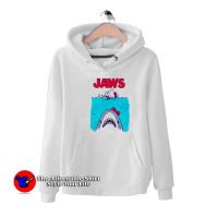 Jaws Hello Kitty Funny Cartoon Parody Hoodie