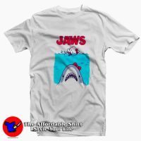 Jaws Hello Kitty Funny Cartoon Parody T-shirt