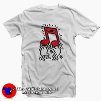 Keith Haring Music Dance Artwork Unisex T-shirt