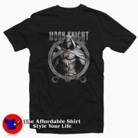 Marvel Moon Knight Hieroglyph Frame Evil Beware T-shirt