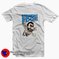 Straight Edge Superstar CM Punk Super Mario T-shirt