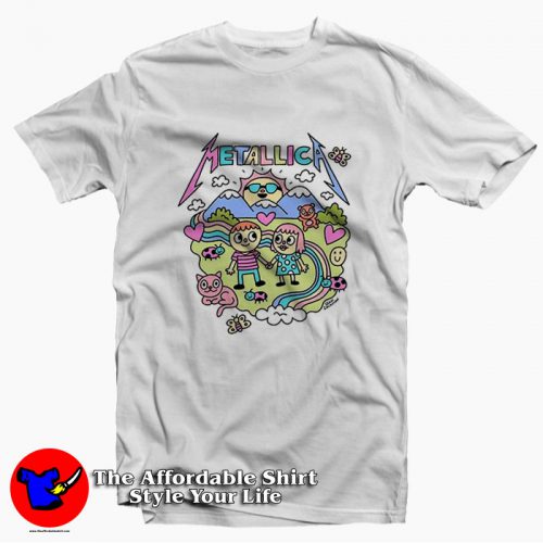 Vintage Cute Cartoon Metallica Unisex T Shirt 500x500 Vintage Cute Cartoon Metallica Unisex T shirt On Sale