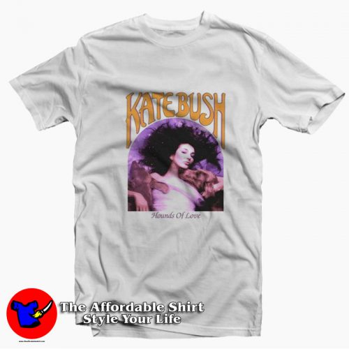 Vintage Kate Bush Hounds Of Love Unisex T Shirt 500x500 Vintage Kate Bush Hounds Of Love Unisex T shirt On Sale