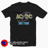 ACDC Live 1981 Tour Graphic Vintage Unisex T-shirt