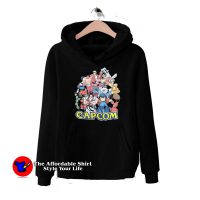 Capcom Charcaters Mega Man Street Fighter Hoodie