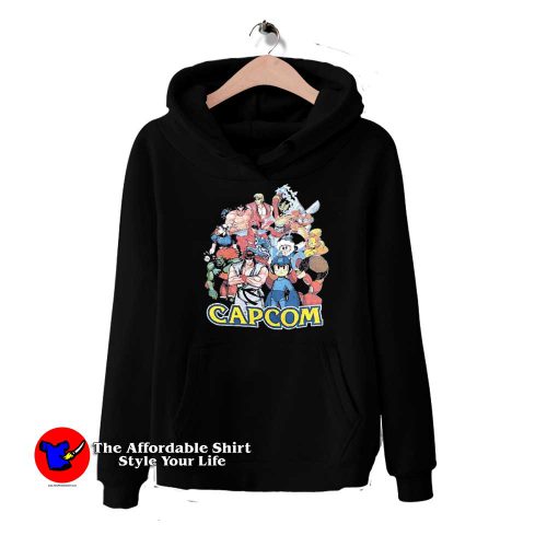 Capcom Charcaters Mega Man Street Fighter Hoodie 500x500 Capcom Charcaters Mega Man Street Fighter Hoodie On Sale