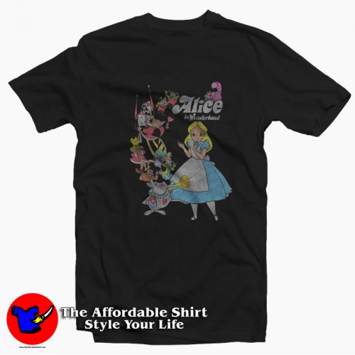 Disney Disney Alice In Wonderland Vintage T Shirt 500x500 Disney Disney Alice In Wonderland Vintage T shirt On Sale