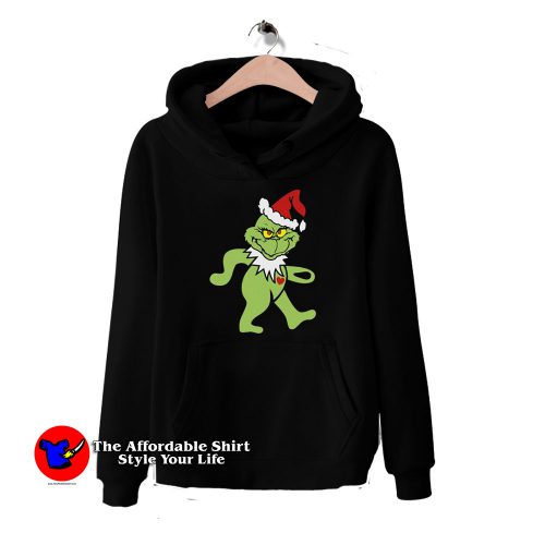 Grateful Dead Dancing Bear Grinch Christmas Hoodie 500x500 Grateful Dead Dancing Bear Grinch Christmas Hoodie On Sale