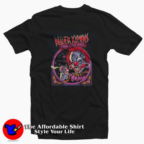 Killer Klowns Outer Soace Alien Clown Unisex T Shirt 500x500 Killer Klowns Outer Soace Alien Clown Unisex T shirt On Sale