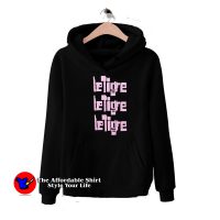 Le Tigre Pink Logo Boyfriend Unisex Hoodie