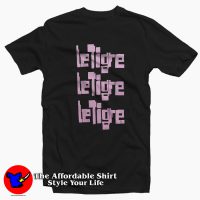 Le Tigre Pink Logo Boyfriend Unisex