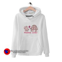 Turtle Wanna Lick Ladies Unisex Hoodie